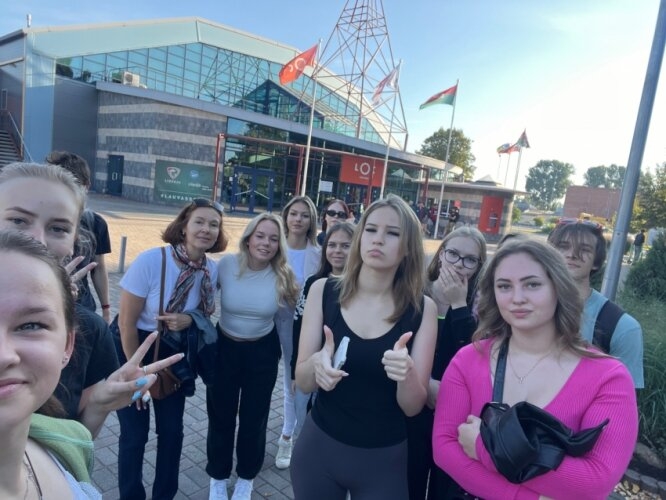 Liepājas Valsts tehnikumā aizvadīts sporta dienas pārgājiens ar orientēšanās elementiem!