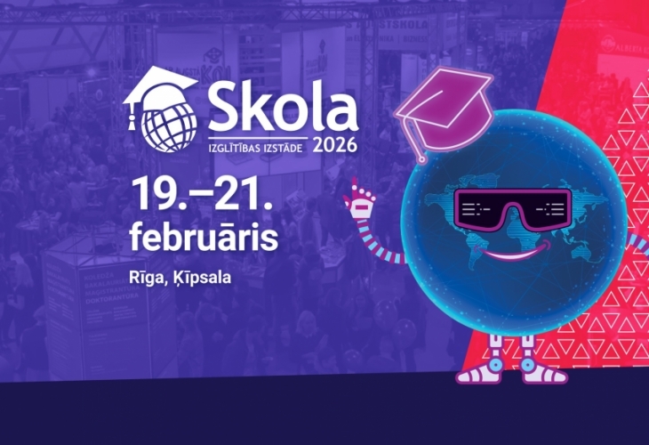 Jau nedēļas nogalē satiec mūs starptautiskajā izglītības izstādē “Skola 2026”!