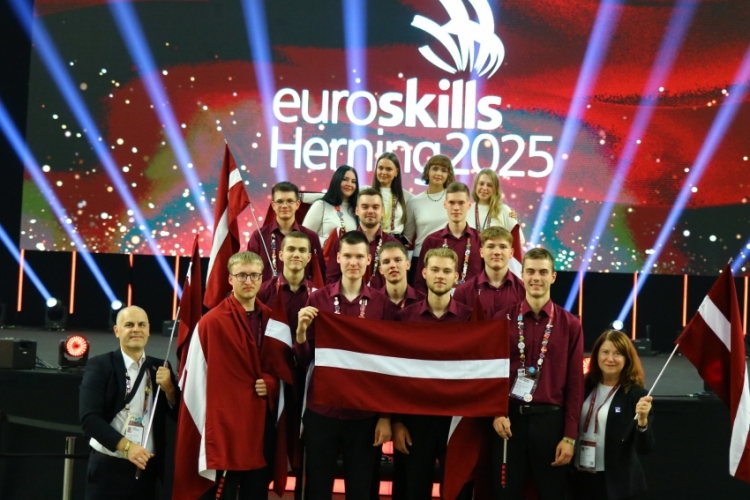 Liepājas Valsts tehnikuma audzēkņi startē starptautiskajā konkursā EuroSkills Herning 2025