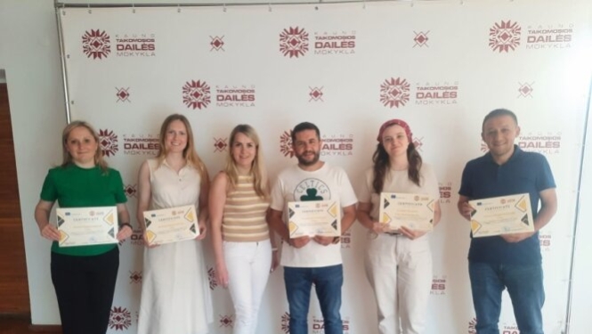 Projekta “Entrepreneurship Education for VET Schools” ietvaros partneri tiekas Kauņā!