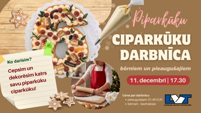 Pievienojies PIPARKŪKU CIPARKŪKU DARBNĪCAI