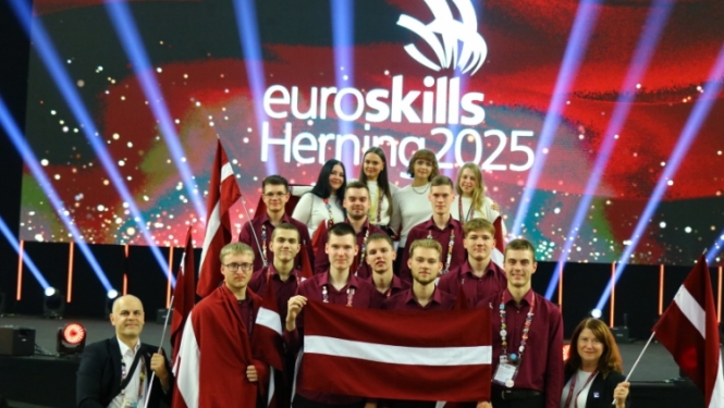 Liepājas Valsts tehnikuma audzēkņi startē starptautiskajā konkursā EuroSkills Herning 2025