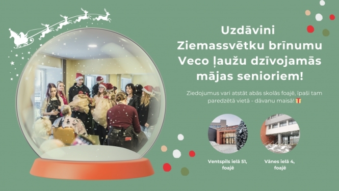 Sagādā prieku senioriem - palīdzi piepildīt lielo dāvanu maisu!