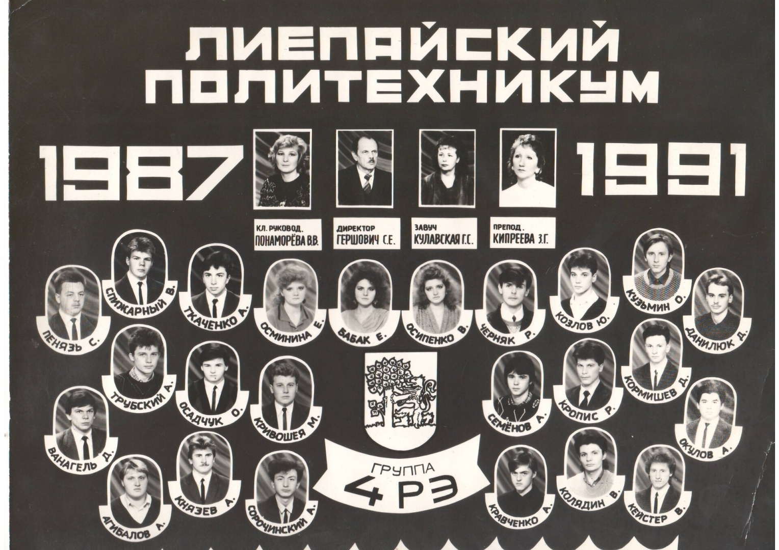 Liepājas Politehnikums 1987. - 1991. gads